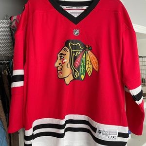 Blackhawks Official Jersey - SHAW 65 - Youth XL